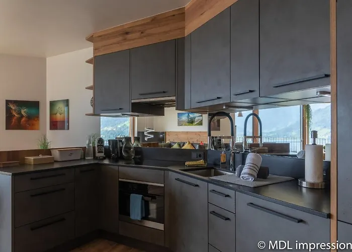 Adlerhorst 1 Zell Am With Private Sauna And Zell Am Kaprun Summercard In Summer *