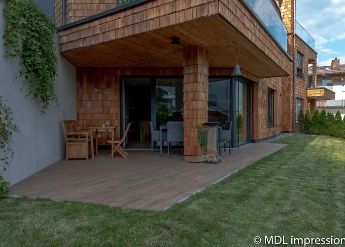 Διαμέρισμα Adlerhorst 1 Zell Am With Private Sauna And Zell Am Kaprun Summercard In Summer *